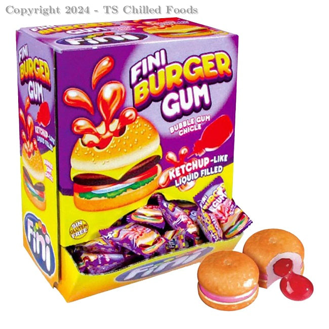 FINI BURGER BUBBLE GUM (200pcs)