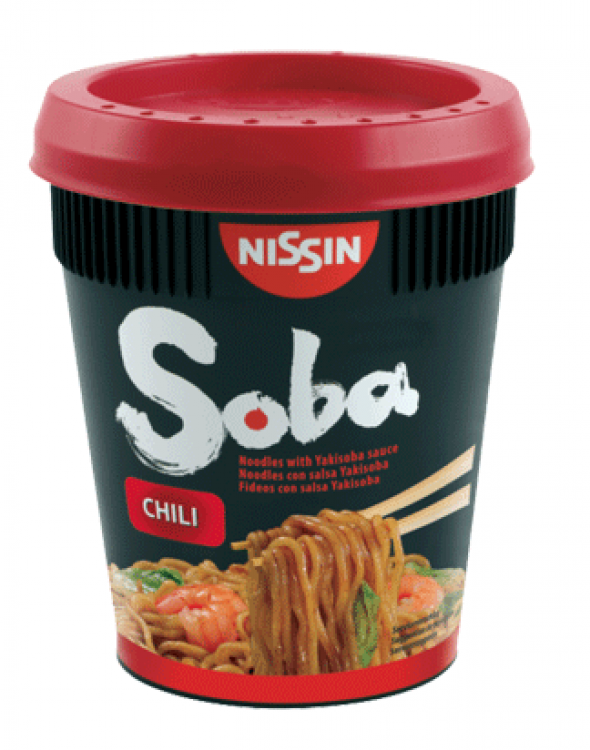 NISSIN SOBA NOODLES CHILLI X8