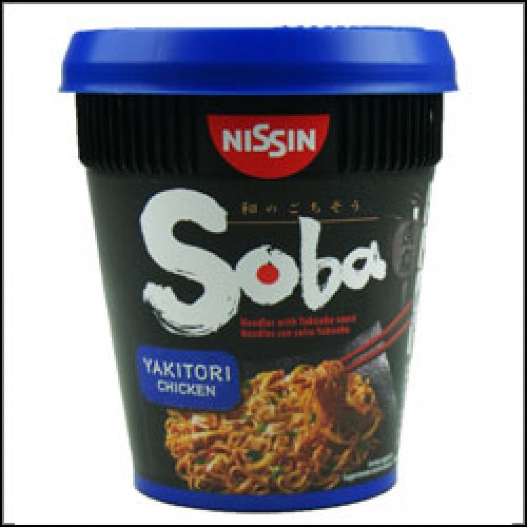 NISSIN SOBA NOODLES CHICKEN X8