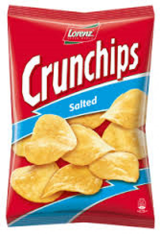 LORENZ CHIPS SALTED 130GX10