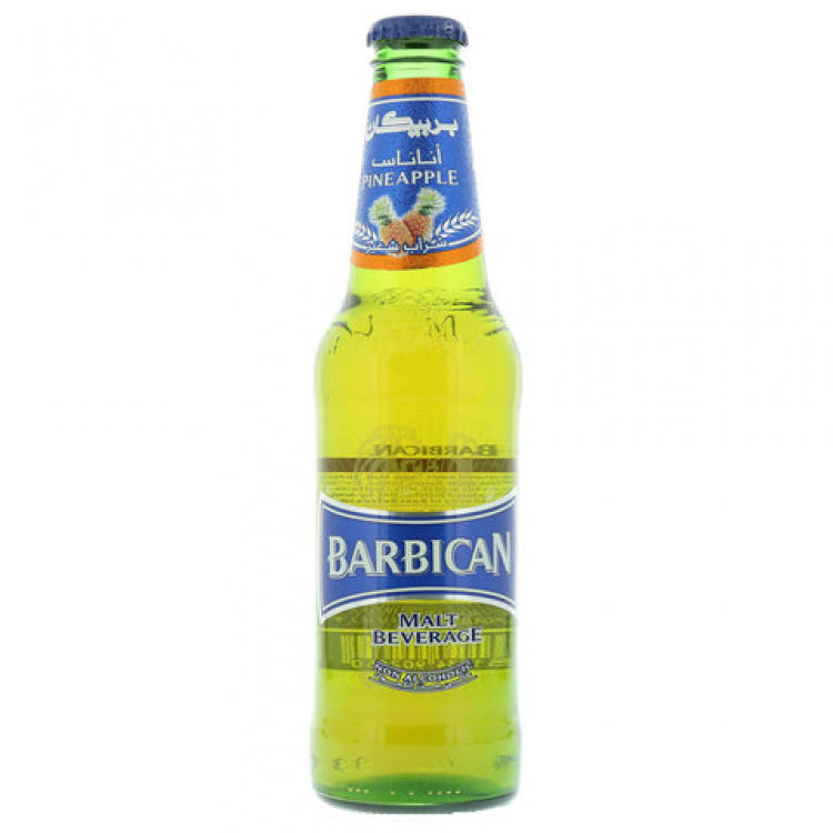 BARBICAN PINEAPPLE 24X330ML (NON-ALCOHOLIC MALT DRINK)