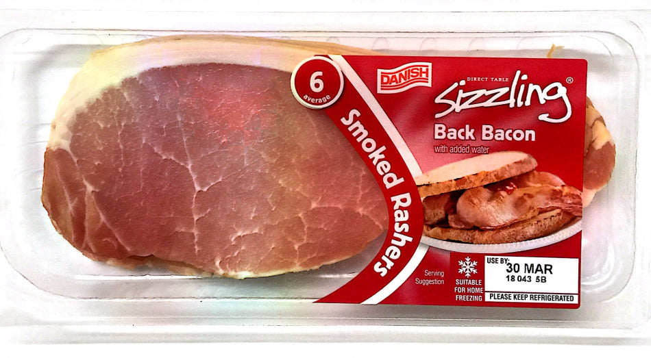 BA CA BACON SMOKED BACON 150G PM 1.79