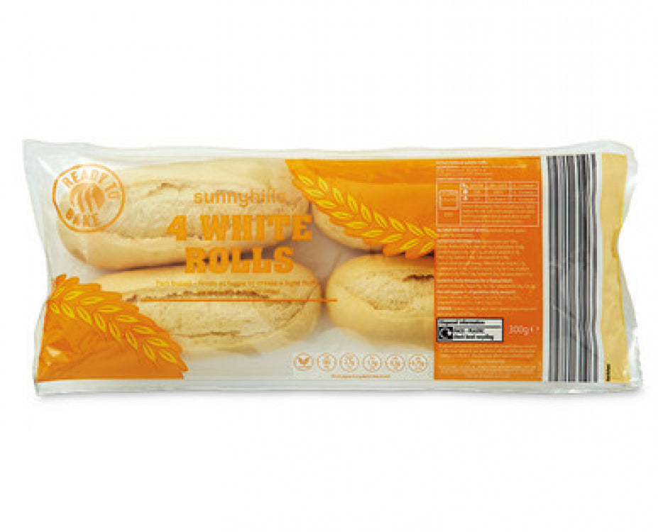 BR PART BAKED BREAD ROLLS PM 1.49