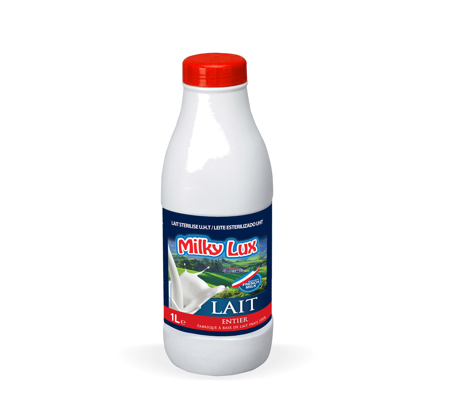 BO MILKY LUX WHOLE MILK 6X1L (RED LID)