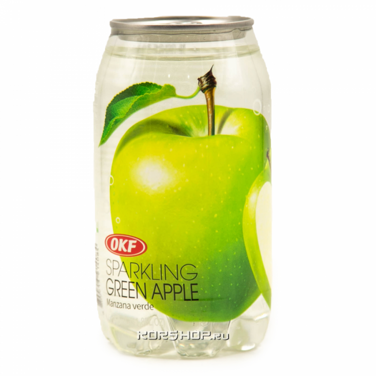 OKF SPARKLING GREEN APPLE 24X350ML