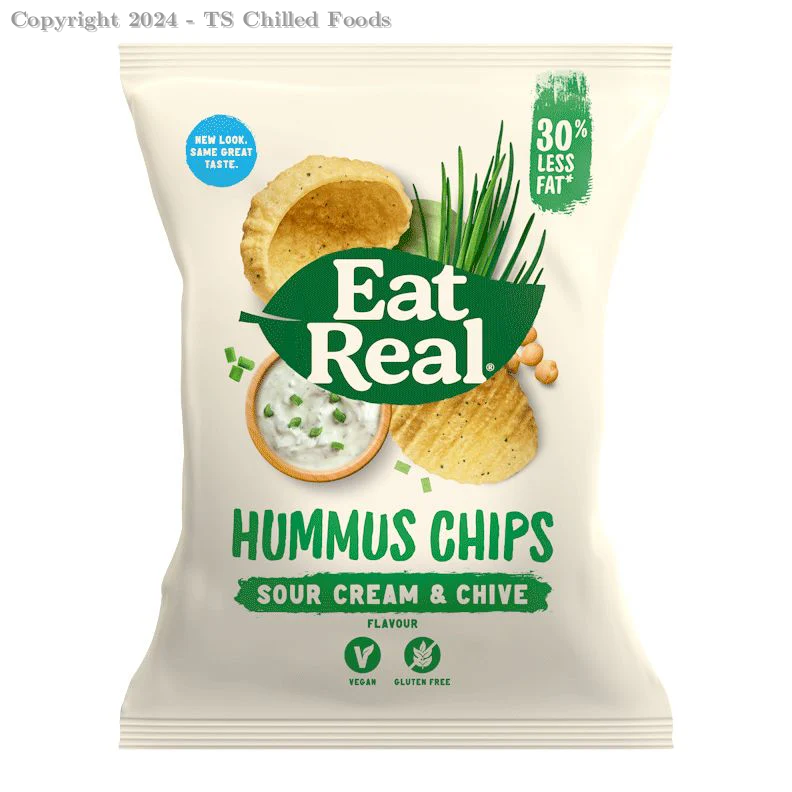 EAT REAL HUMMUS SOUR CREAM & CHIVE 10X110G