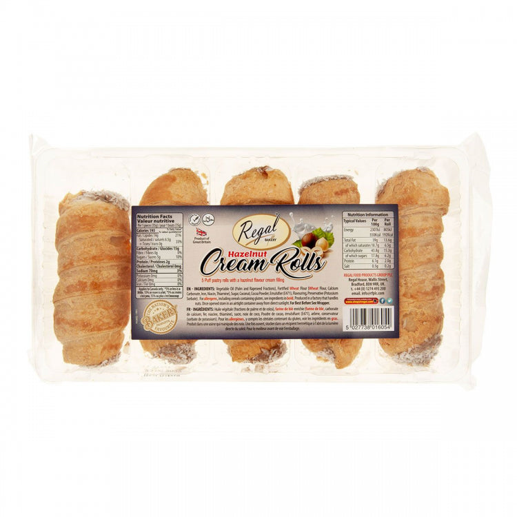 CK REGAL HAZELNUT CREAM ROLLS (10) ?1.99 PM