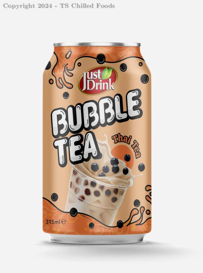 JUST DRINK BUBBLE TEA THAI 12X315ML