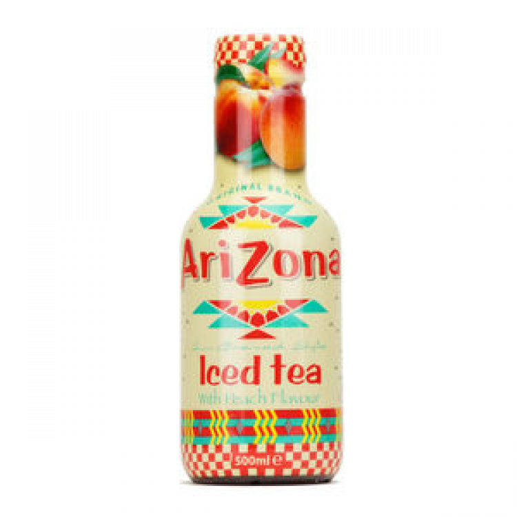 ARIZONA PEACH ICE TEA 6x500ML