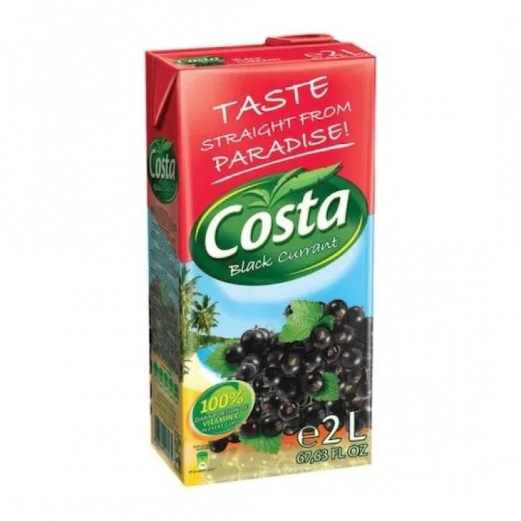 COSTA BLACKCURRANT JUICE 6X2L