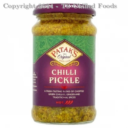 PATAKS CHILLI PICKLE PASTE 6X283G