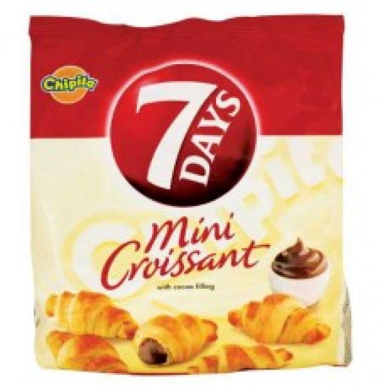 7 DAYS CROISSANT MINI COCOA & VANILLA 8X185G