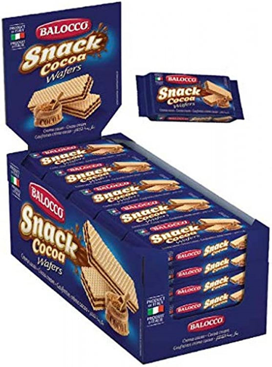 BALOCCO SNACK WAFER COCOA 30X45G