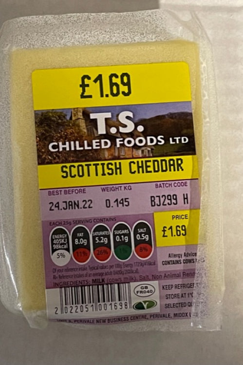 AA1 SCOTTISH CHEDDAR PM ?1.79