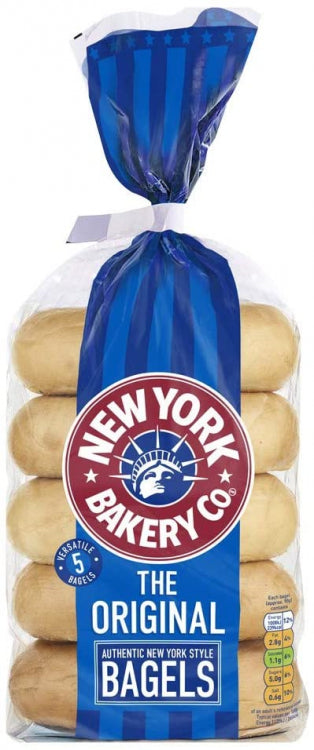 BR NEW YORK BAGEL ORIGINAL (6) 340G PM 1.99