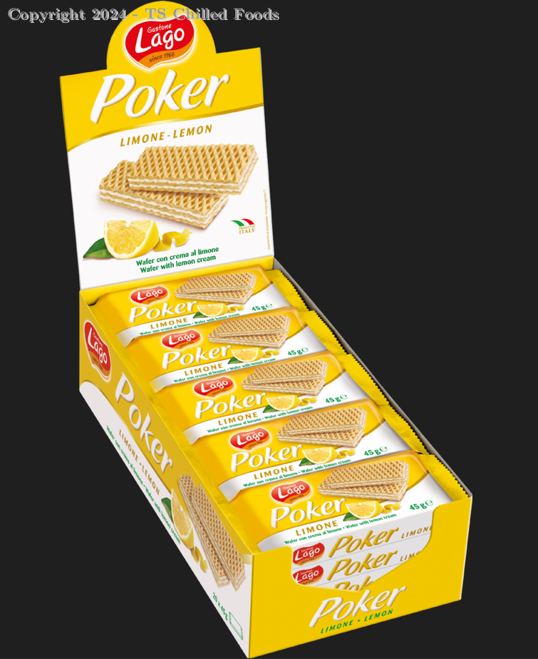 LAGO POKER WAER LEMON 20 x 45g