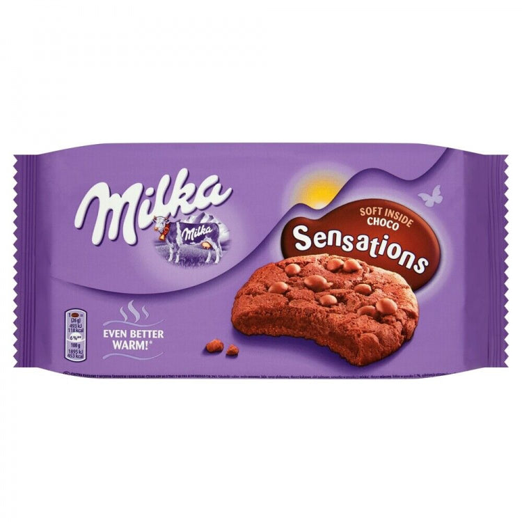 CK MILKA SENSATIONS CHOCO SOFT INSIDE 156G (12) PM 2.99