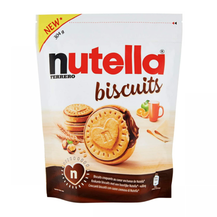CK NUTELLA BISCUITS BAG 10X304G