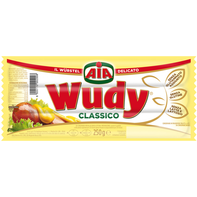 BM AIA WUDY SAUSAGE CLASSIC 300G (15) PM 1.69