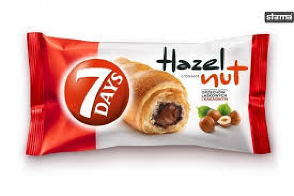 CK 7 DAYS CROISSANT HAZELNUT 80G (20)