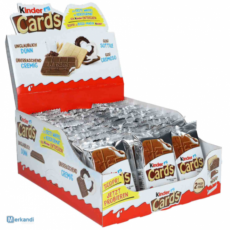 KINDER CARDS 18X25.6G