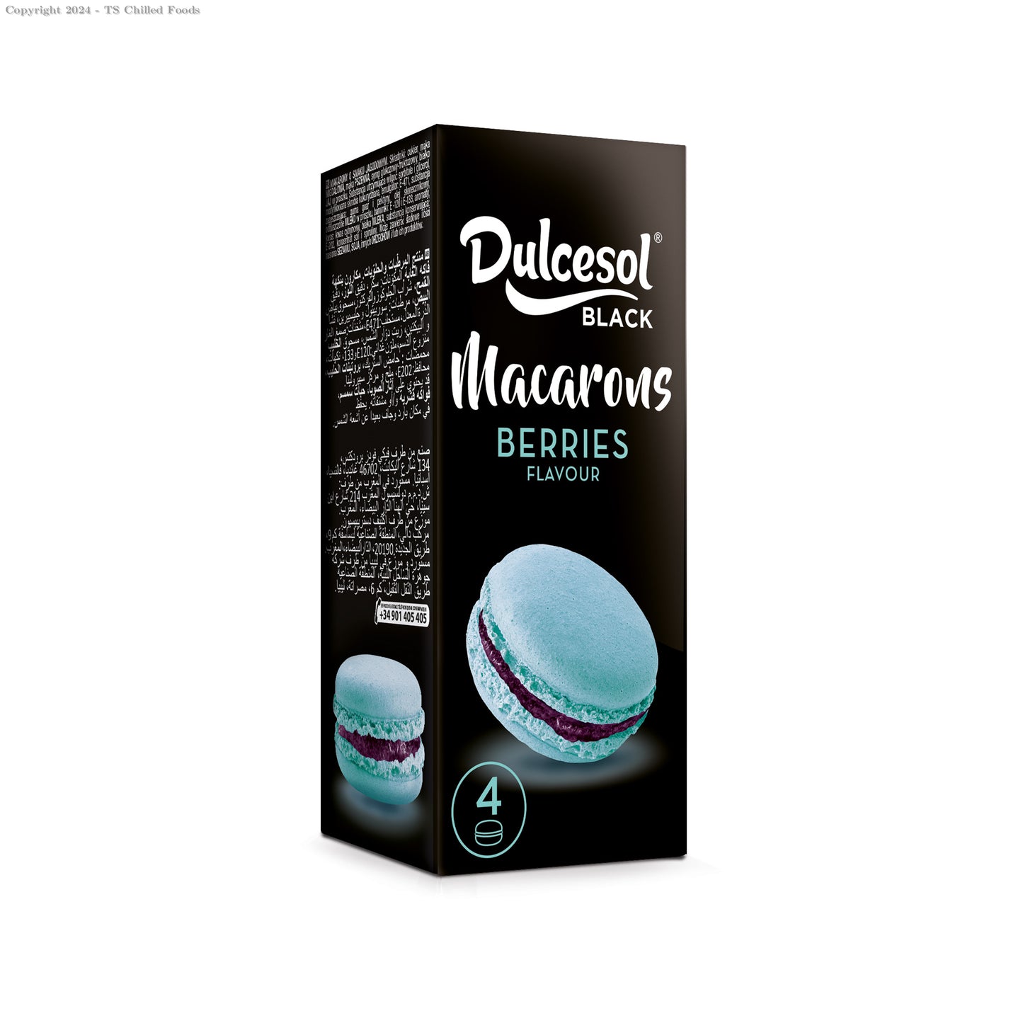 DULCESOL MACAROON BERRIES 80G