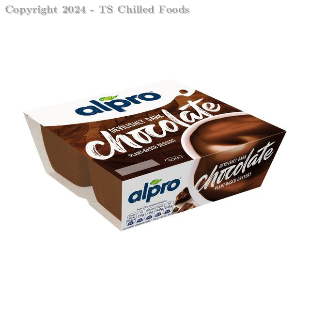 ALPRO DARK CHOCOLATE DESSERT (4 PACK) 500G