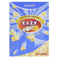 EAZY POPCORN SALTED 16X3X85G