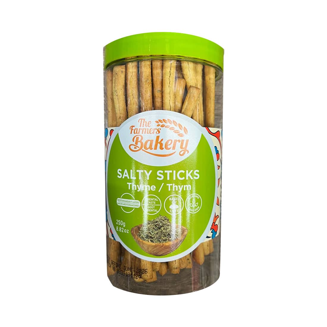 THE FARMERS BAKERY SALTY STICKS THYME 250G