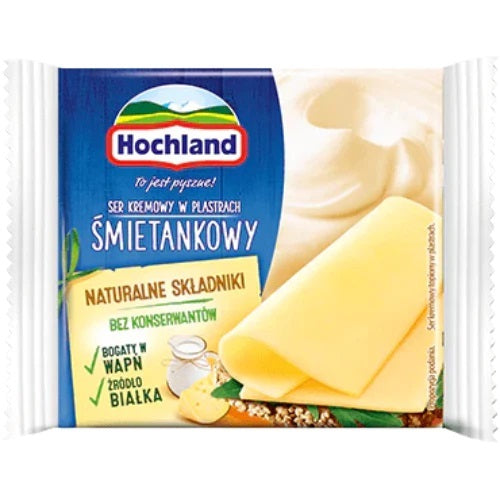 AA HOCHLAND SLICES WITH CREAM 130G (SMIETANKA) PM 2.19 (10)