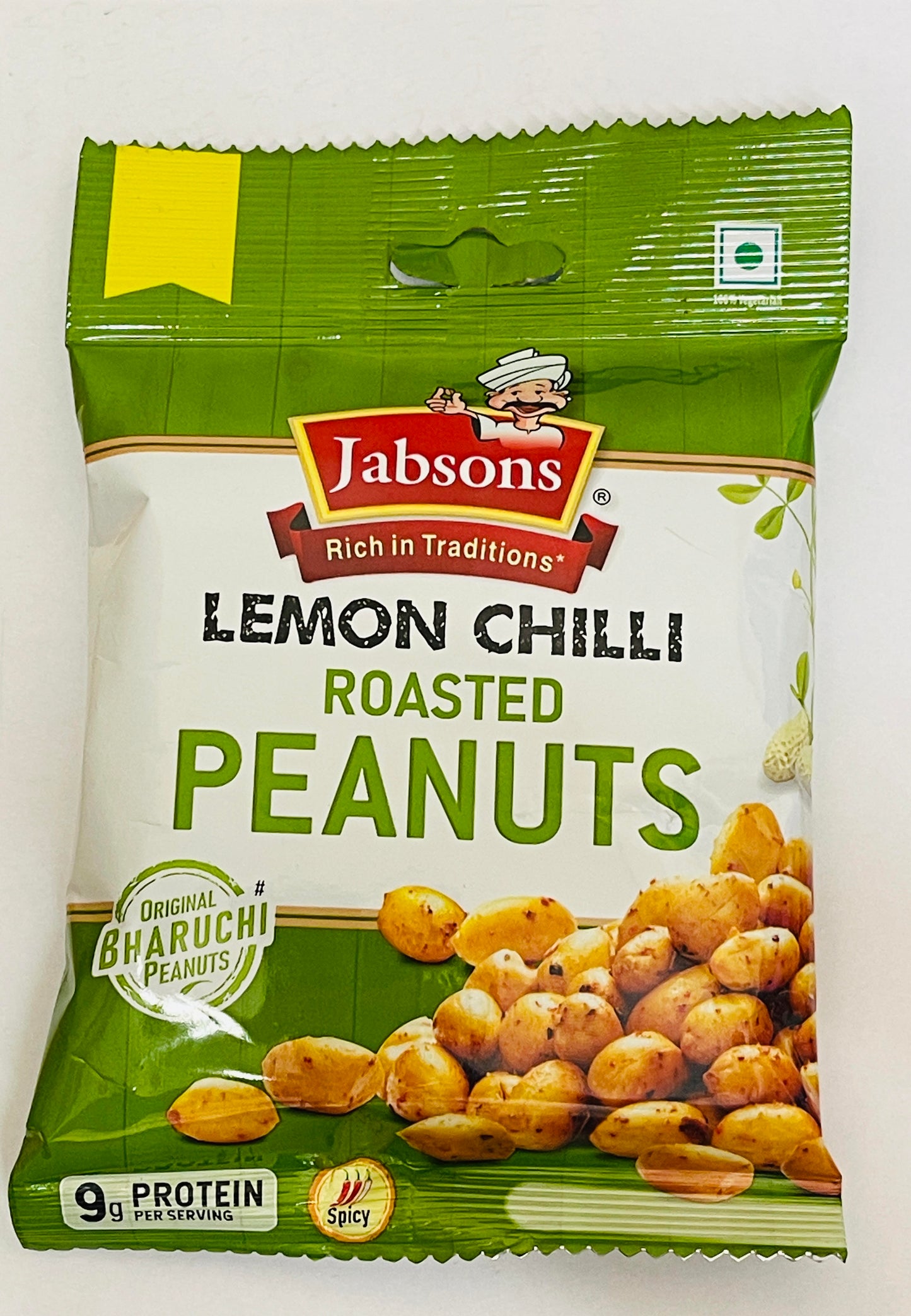 JABSONS LEMON CHILLI ROASTED PEANUTS 60G