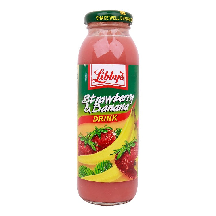 LIBBYS STRAWBERRY & BANANA 24X250ML
