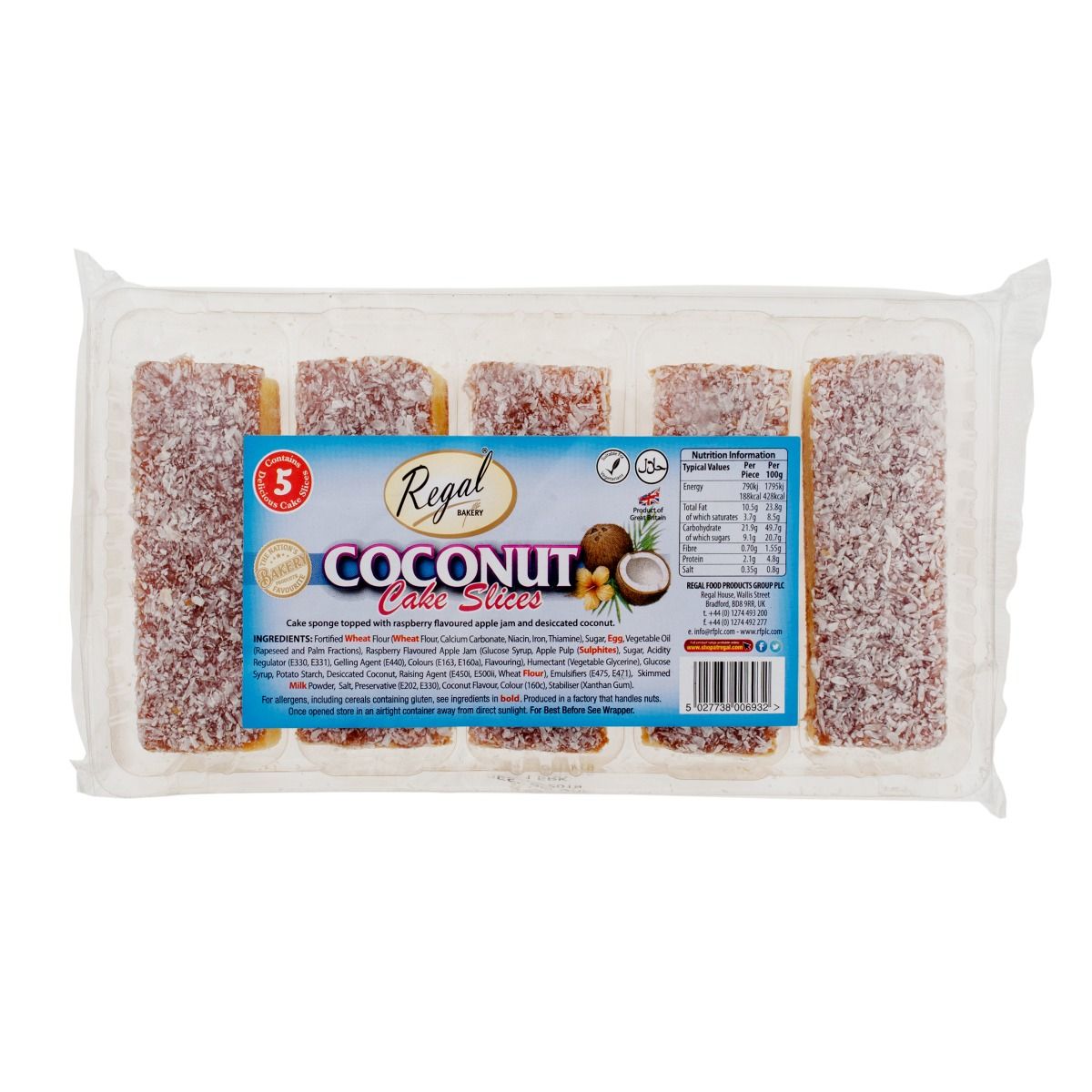 CK REGAL COCONUT CAKE SLICES PM ?1.69