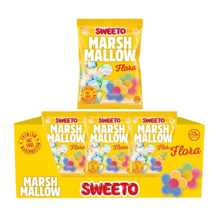 SWEETO MARSHMALLOW FLORA 12X140G (HALAL)