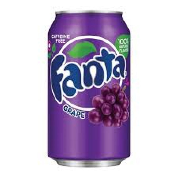 FANTA CAN GRAPE 355MLX12