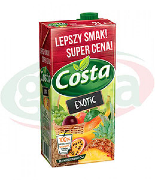 COSTA EXOTIC JUICE 6X2L