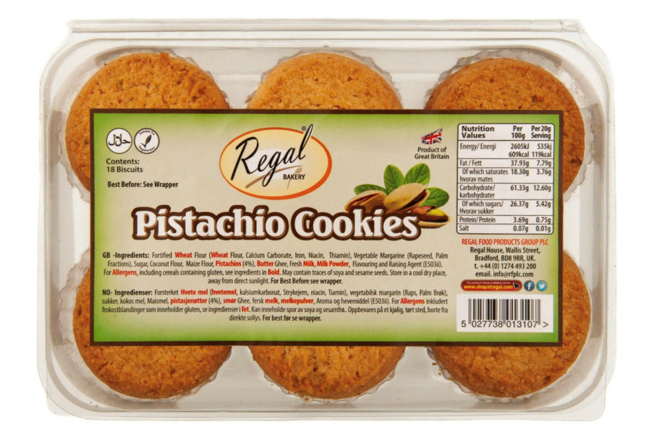 CK REGAL HM PISTACHIO COOKIES (8) PM 1.59