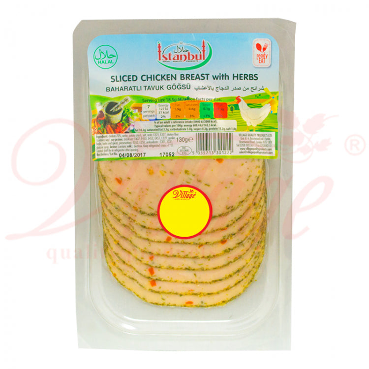 BM ISTANBUL SLICED CHICKEN BREAST WITH HERBS 130G PM 2.99 (10)