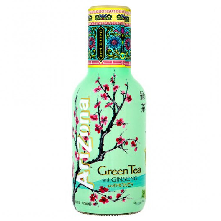 ARIZONA ORIGINAL GREEN TEA W/HONEY 6x500ML