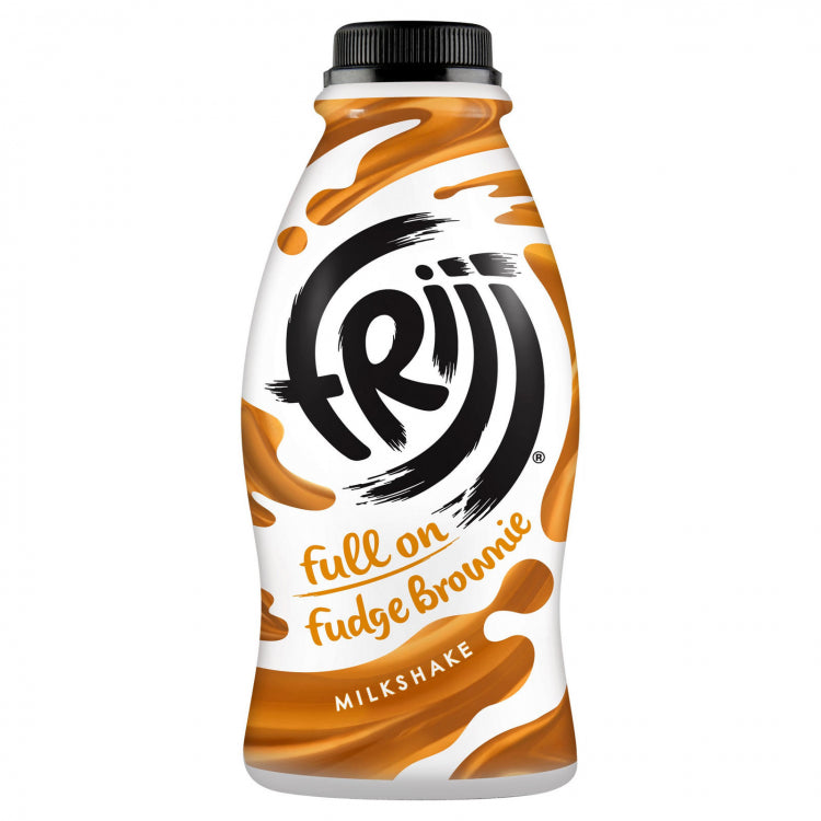 FRIJJ MILKSHAKE FUDGE BROWNIE 12X330ML