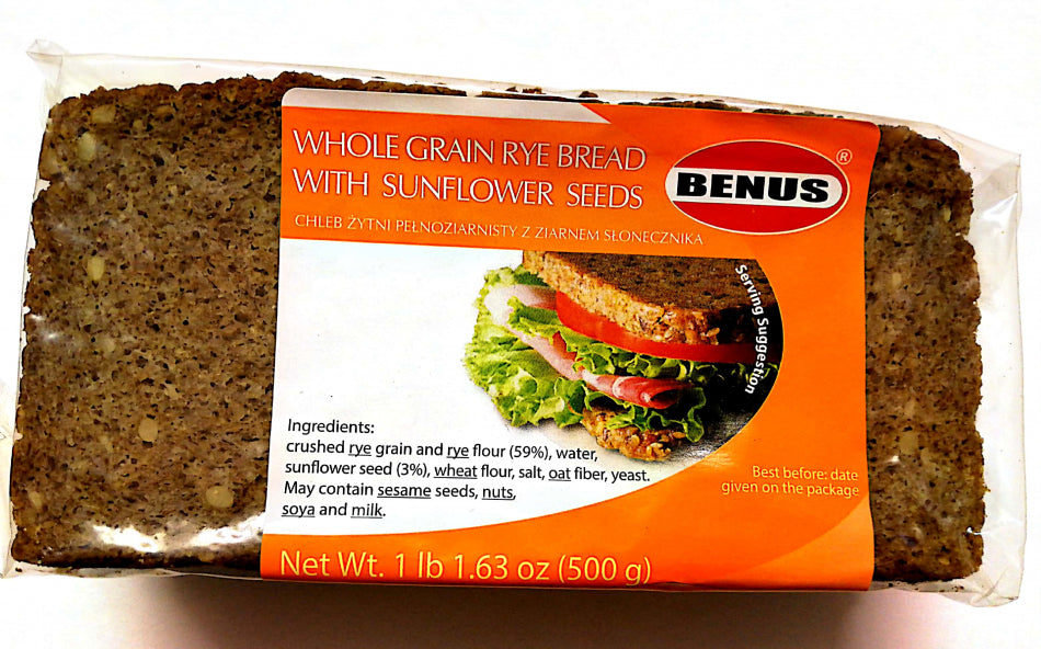 BR BENUS SUNFLOWER BREAD (12) PM £1.99