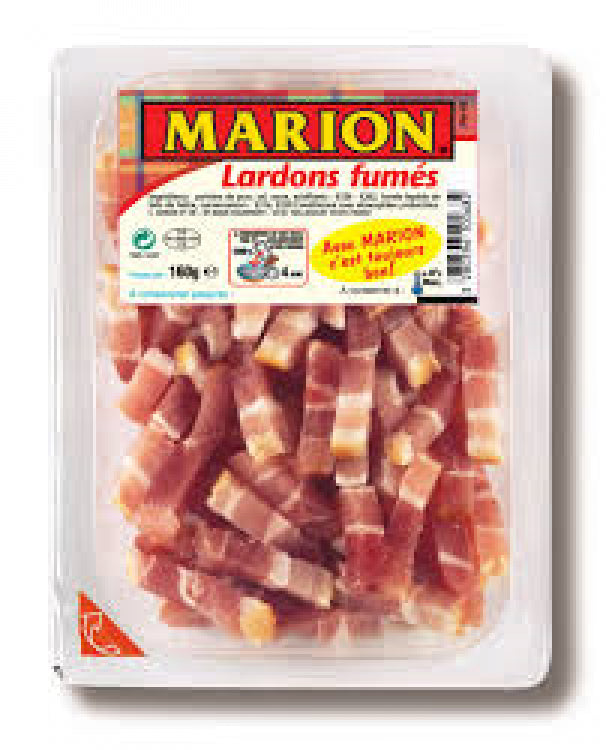 BA LARDON CUBE BACON SMOKED 130G PM 1.79 (20)