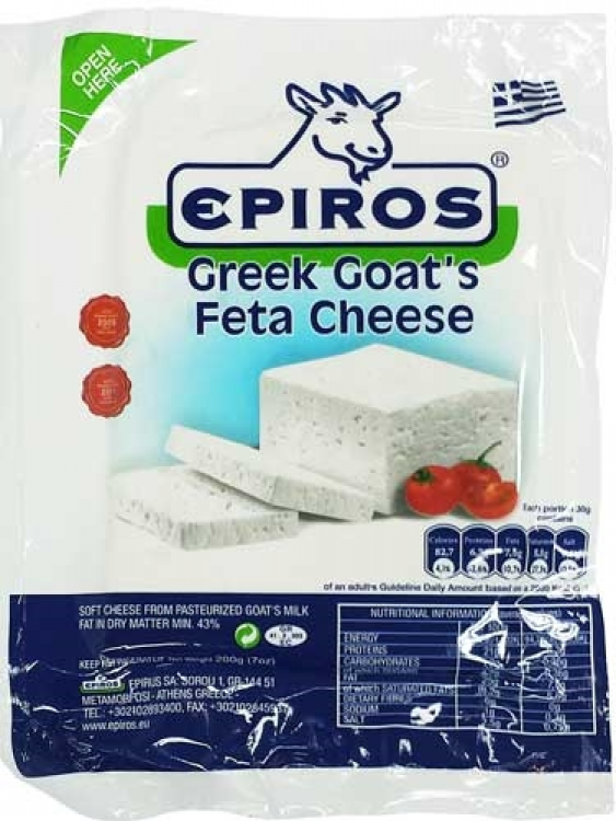 AA FETA CHEESE GOAT EPIROS 150G (12) PM 2.99