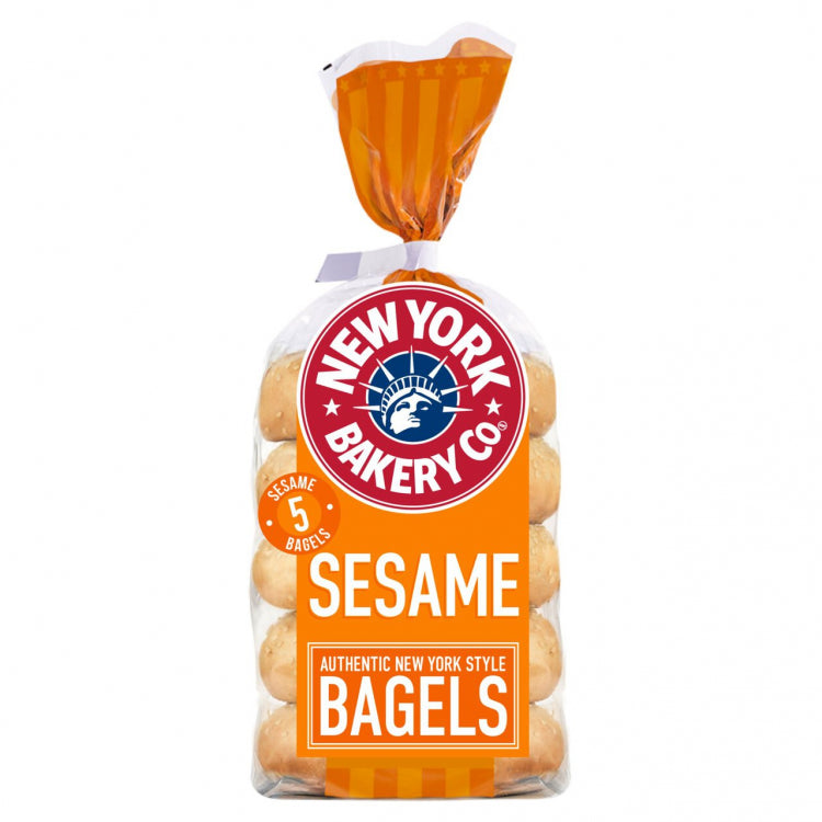 BR NEW YORK BAGEL SEAME (6) 340G PM 1.99