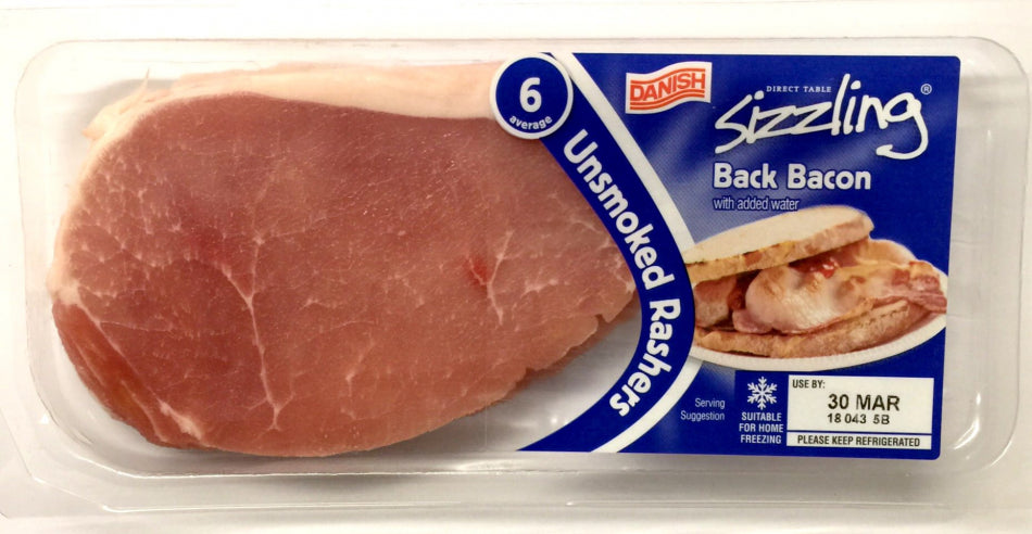BA CA BACON UNSMOKED BACON 150G PM 1.79