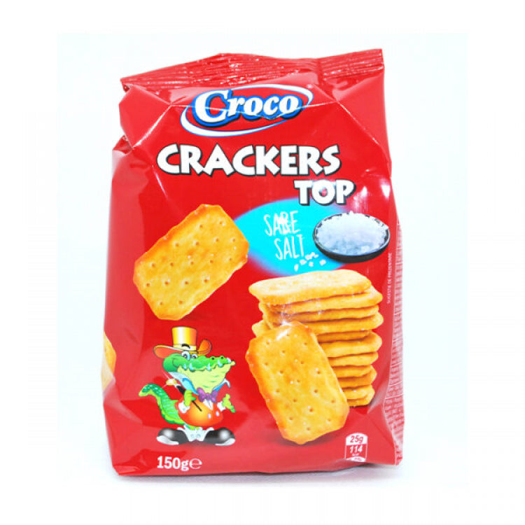 CK CROCO CRACKERS TOP SALT 150G PM ?1.09