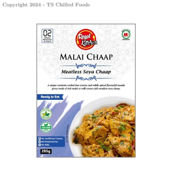 REGAL KITCHEN READY MEAL MALAI CHAAP X10