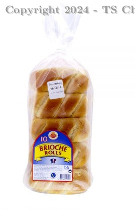 BRIOCHE ROLL 350G