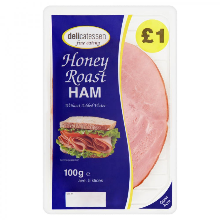BM DELICATESSEN HONEY ROAST HAM PM ?1.00(NO RETURN)