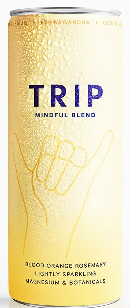 TRIP CBD INFUSED BLOOD ORNAGE & ROSEMARY 12X250ML